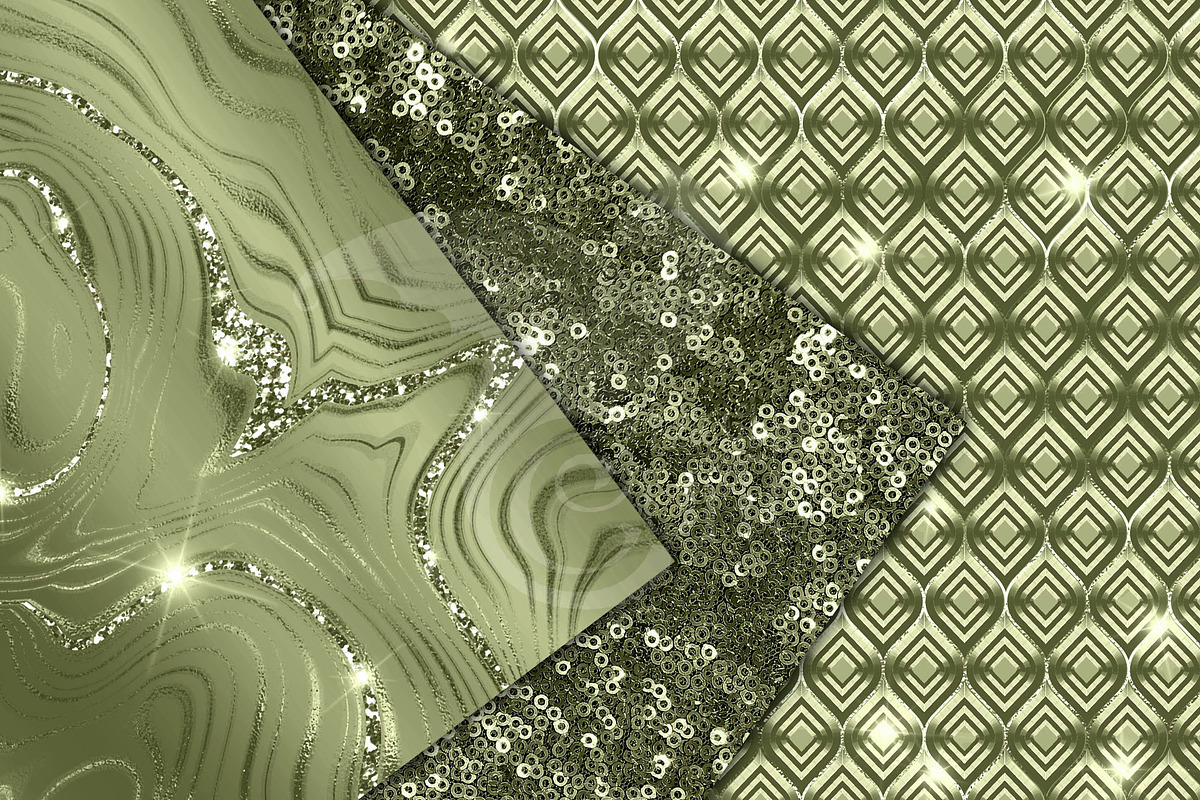 Luxury Olive Textures, a Texture Graphic by Digital Curio