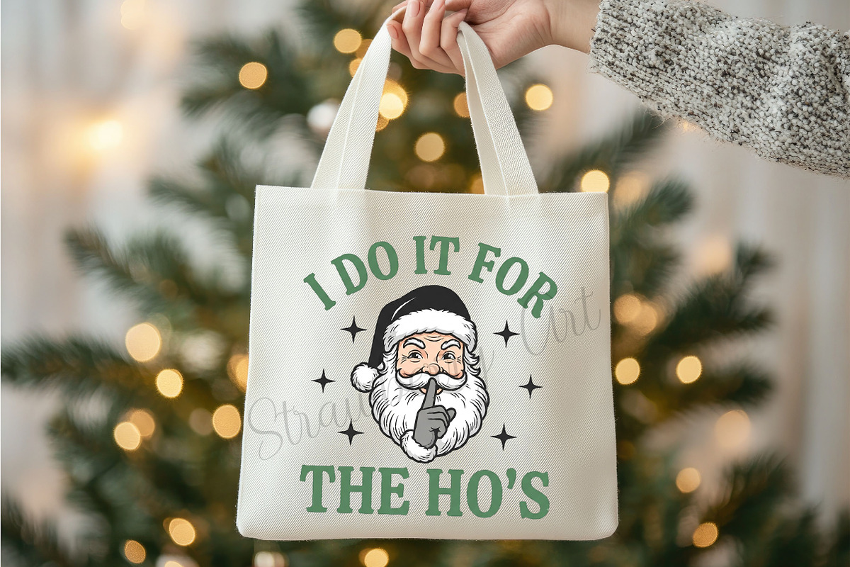 I Do It for The Ho's Funny Christmas, a Seasonal Illustration by DreamCafeArt (Photo 6 of 7)