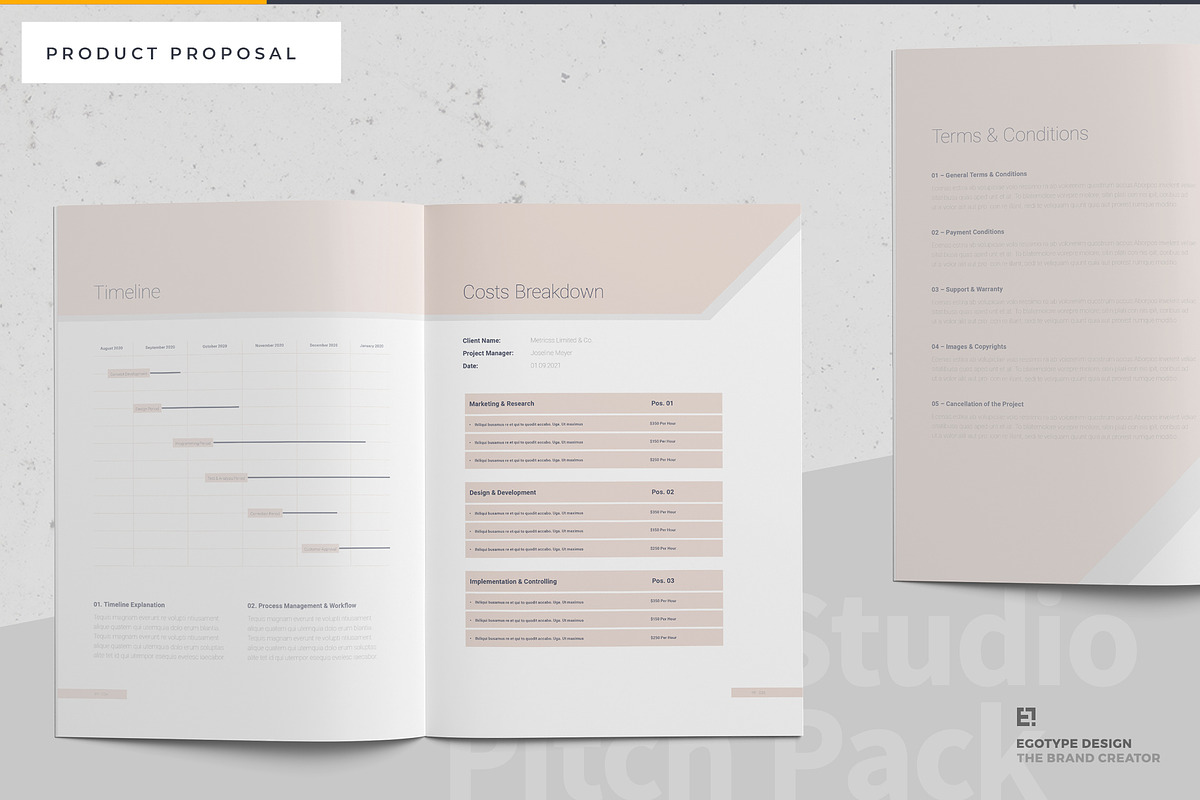 Calm Proposal, a Brochure Template by Egotype (Photo 15 of 25)