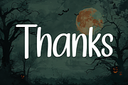 Spooky Hunted | Script Font, a Script Font by Scratchones (Thumbnail 8 of 8)