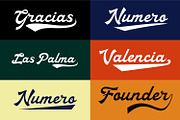 Vegas Vintage Retro Script Font, a Script Font by WhymoreArt (Thumbnail 5 of 12)