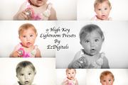 10 High Key Lightroom Presets, a Preset Add-On by EzDigitals (Thumbnail 1 of 8)