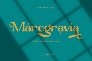 Marcgravia - Modern Serif