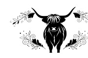 Rustic Highland cow wall art design, an Illustration by Amazin_art (Thumbnail 31 of 40)
