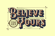 Chivels - Chiseled Vintage 3D Type, a Font by Adam Fathony (Thumbnail 4 of 11)
