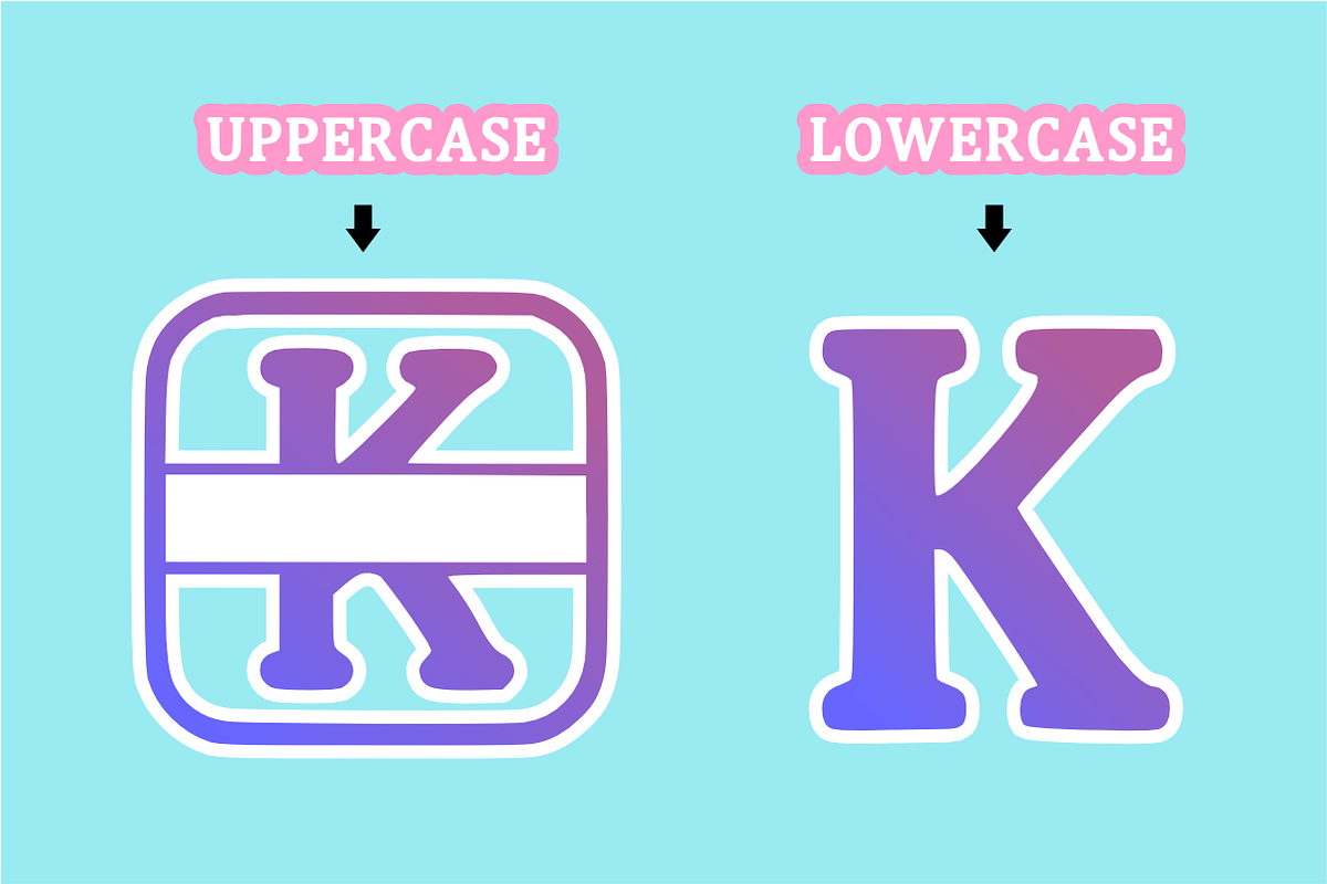 Kids Monogram - Playful Split Font, a Slab Serif Font by KiddoGlyphs Studio (Photo 2 of 4)
