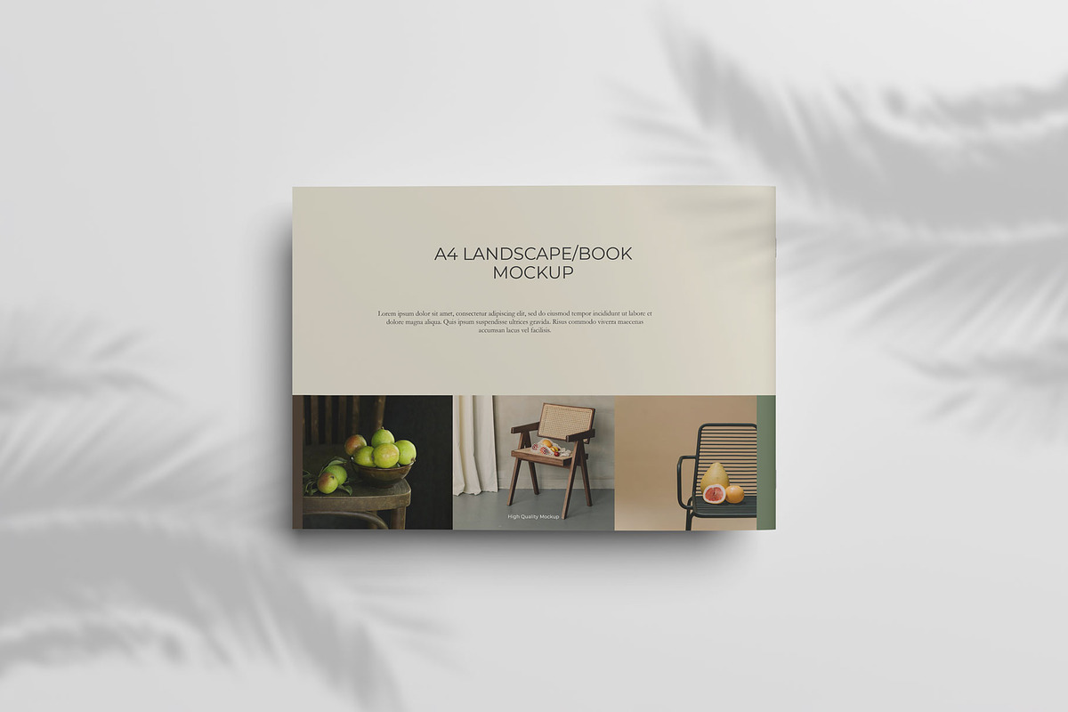 Landscape Brochure/Book Mockup, a Books & Magazine Mockup by Jestdio (Photo 12 of 15)