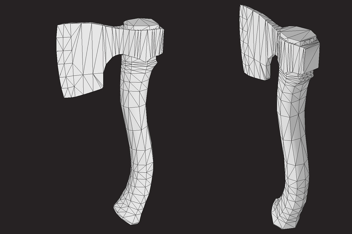 Viking Axes Collection, an Object 3D Model by GamePoly (Photo 14 of 23)