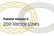Pulsate Vol. 6 | 100 Vector Waves, an Object Graphic by invisiblelayer (Thumbnail 1 of 5)