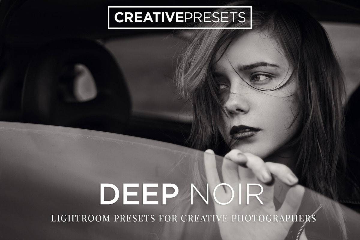 Deep Noir B&W Lightroom Presets