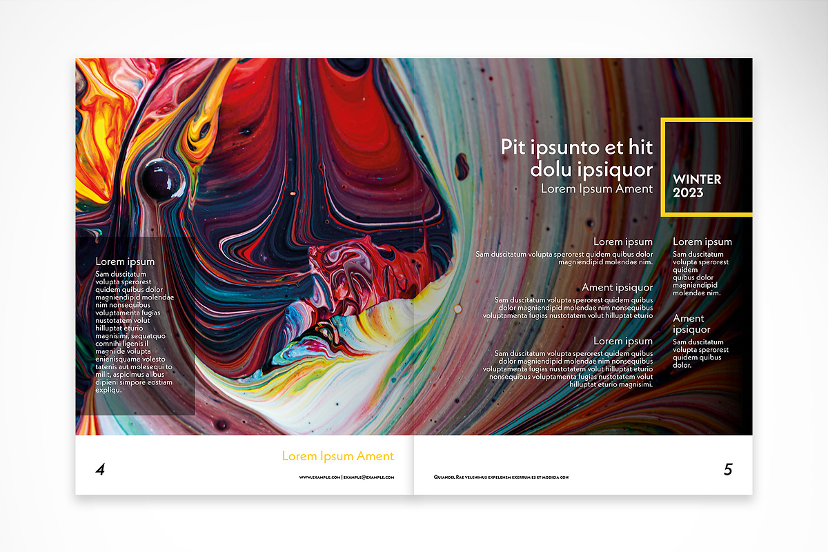 Educational Institution Program, a Brochure Template by McLittle Stock (Photo 4 of 7)