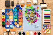 Paint Photoshop Action, an Action Add-On by MRI STUDIO (Thumbnail 2 of 19)