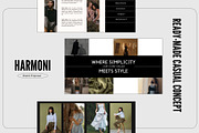 HARMONY - Fashion Canva Presentation, a Templates & Theme by AESTETHIC_STUDIO (Thumbnail 2 of 9)