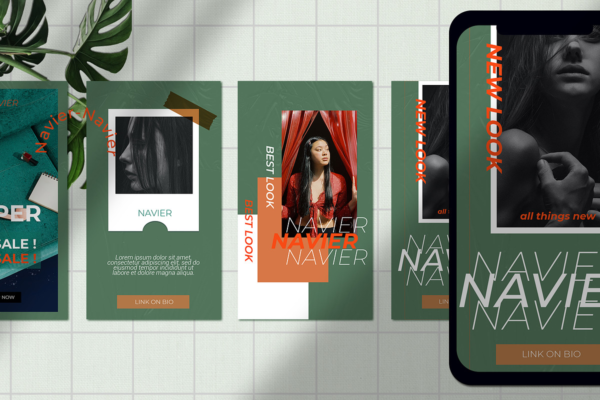 NAVIER 2 Instagram Post and Stories, a Social Media Template by Compaq_Creative (Photo 3 of 10)