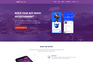 AT Relax Onepage WordPress Theme