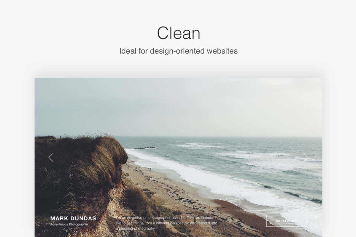 Dundas Photography Theme, a Bootstrap Template by Dorkoy (Photo 2 of 3)