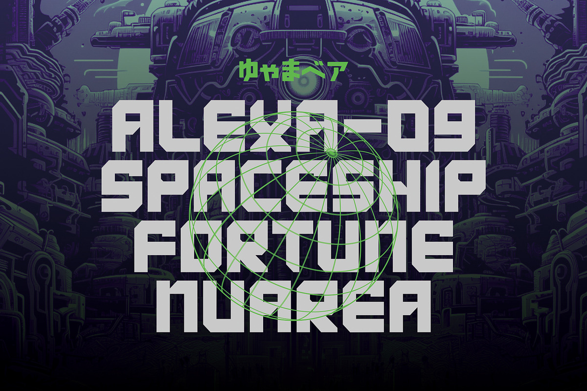 KARIXBY - Futuristic Cyberpunk Font, a Sans Serif Font by Enxyclo Studio (Photo 2 of 10)