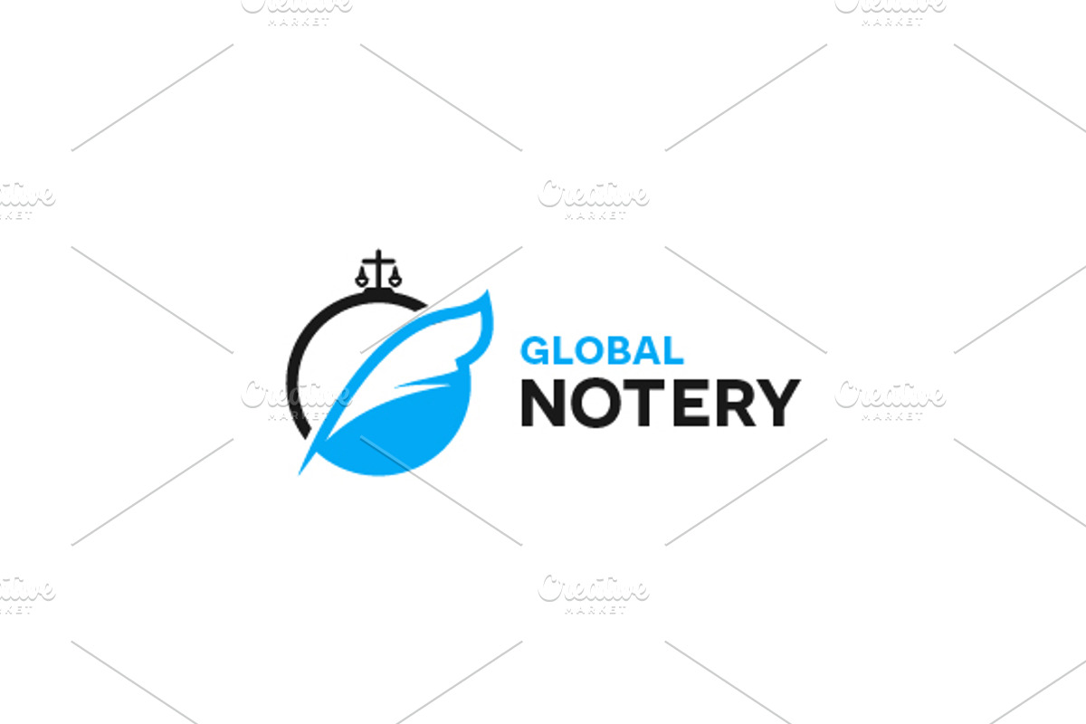 Law Notary Logo, a Branding & Logo Template by bvcreates (Photo 4 of 8)