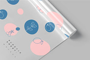 Transparent Wrapping Sheet Mockups, a Packaging Mockup by megostudi0 (Thumbnail 5 of 6)