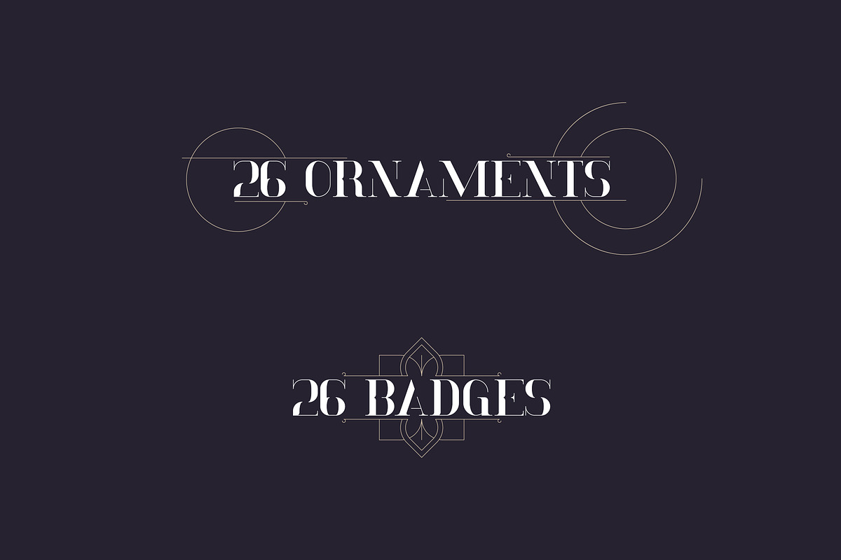 Momentus serif font + Extras preview 2