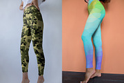 100 Leggings Mock-Up #20, a Bottom Mockup by Freeman Studio (Thumbnail 14 of 58)