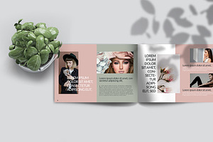 NAMIRA FASHION A4 LANDSCAPE TEMPLATE