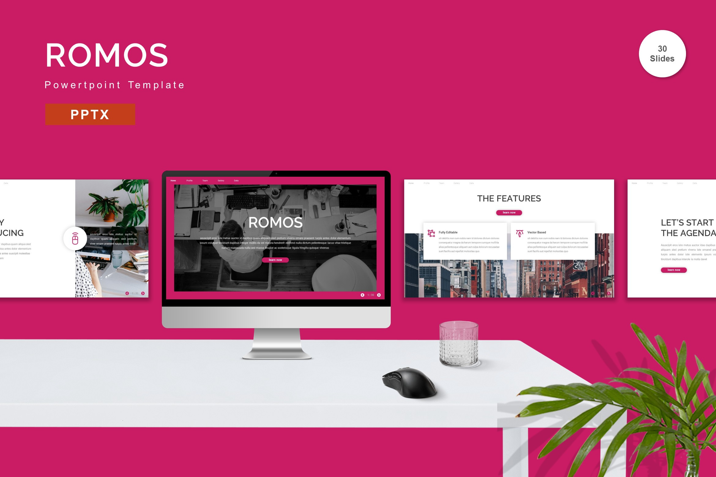 Romos - Powerpoint Template, a Presentation Template by StreaksideStd