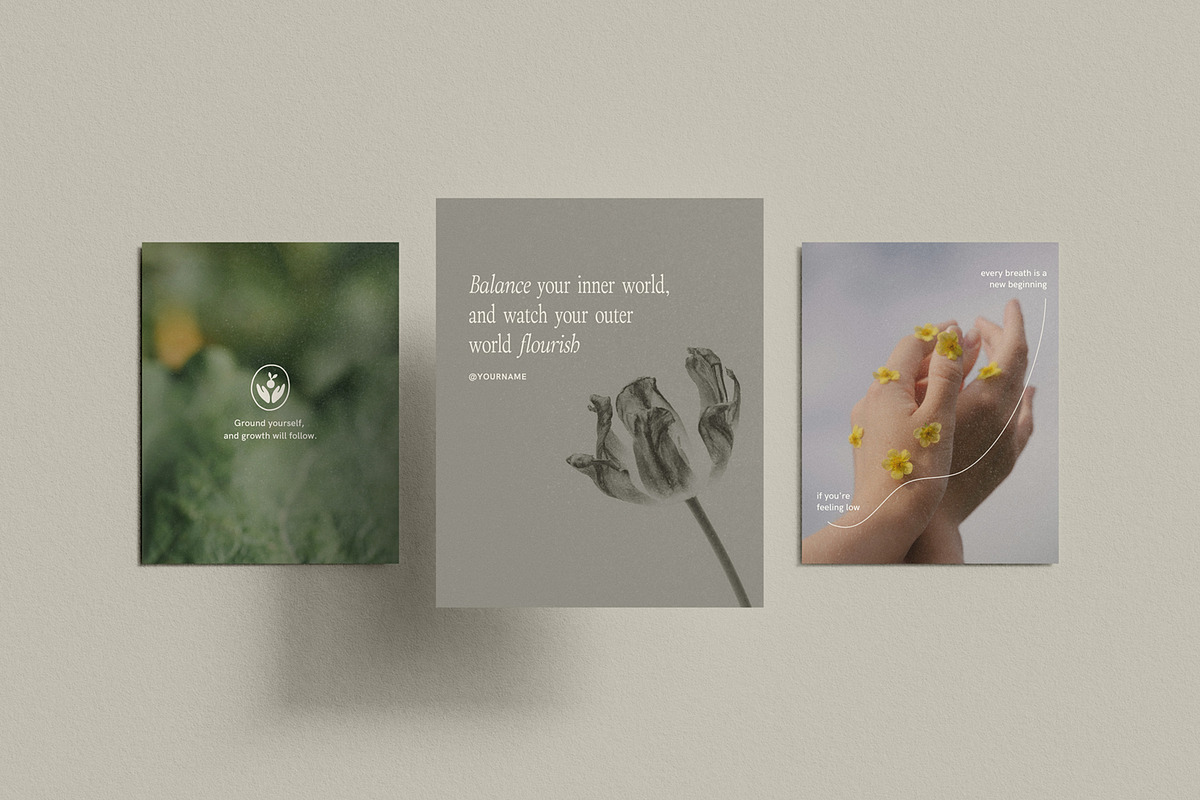 Holistic Wellness Template - Canva, a Social Media Template by Willoe Studio (Photo 7 of 11)