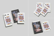 Playing Card Mockup, an Advertising Mockup by Se٧enStudio (Thumbnail 2 of 4)