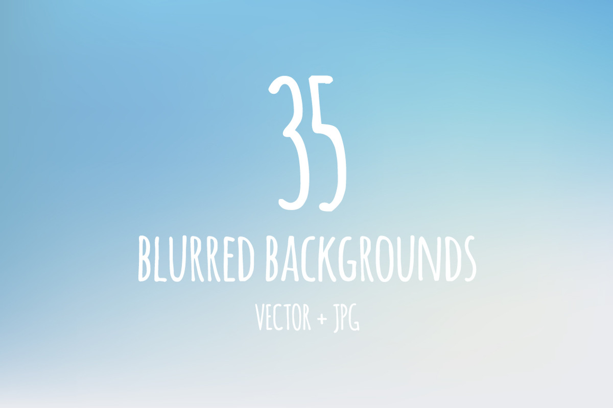 35 blurred backgrounds (Ai + JPG)