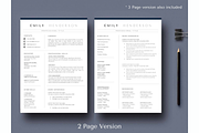 Student Resume template Word & Docs, a Resume Template by Climbwithelevator (Thumbnail 2 of 8)