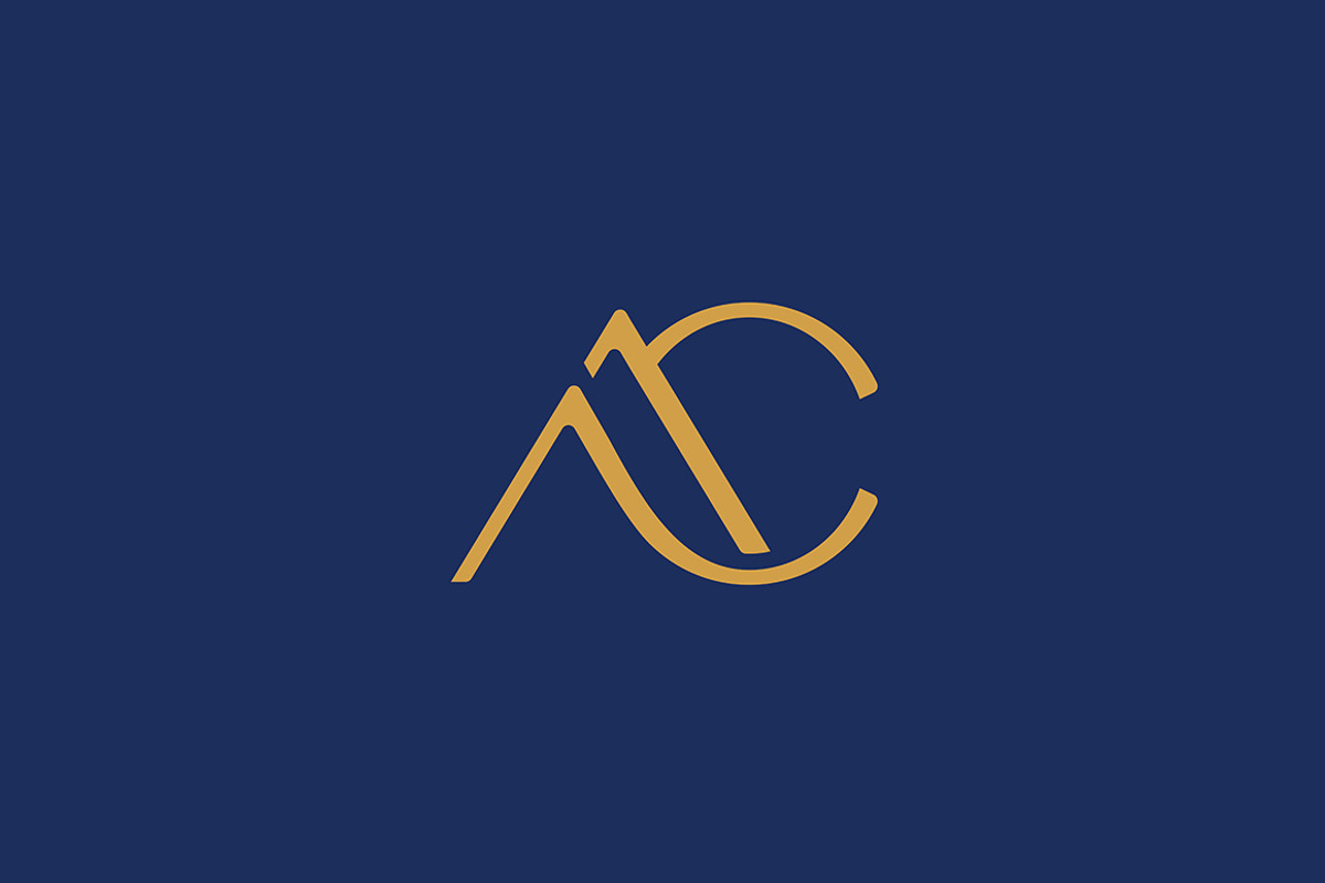 luxury initial AC creative unique, a Graphic by boriman05