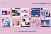Digitally Cool IG Kit in PSD & CANVA, a Social Media Template by Tangerine Nation (Thumbnail 11 of 13)