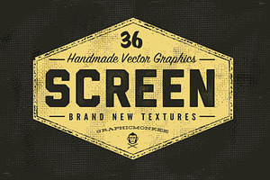 36 Vector Screen Textures