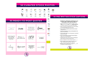 IG Content Filler Bundle - 20% off, a Social Media Template by blackdahliapress (Thumbnail 3 of 3)