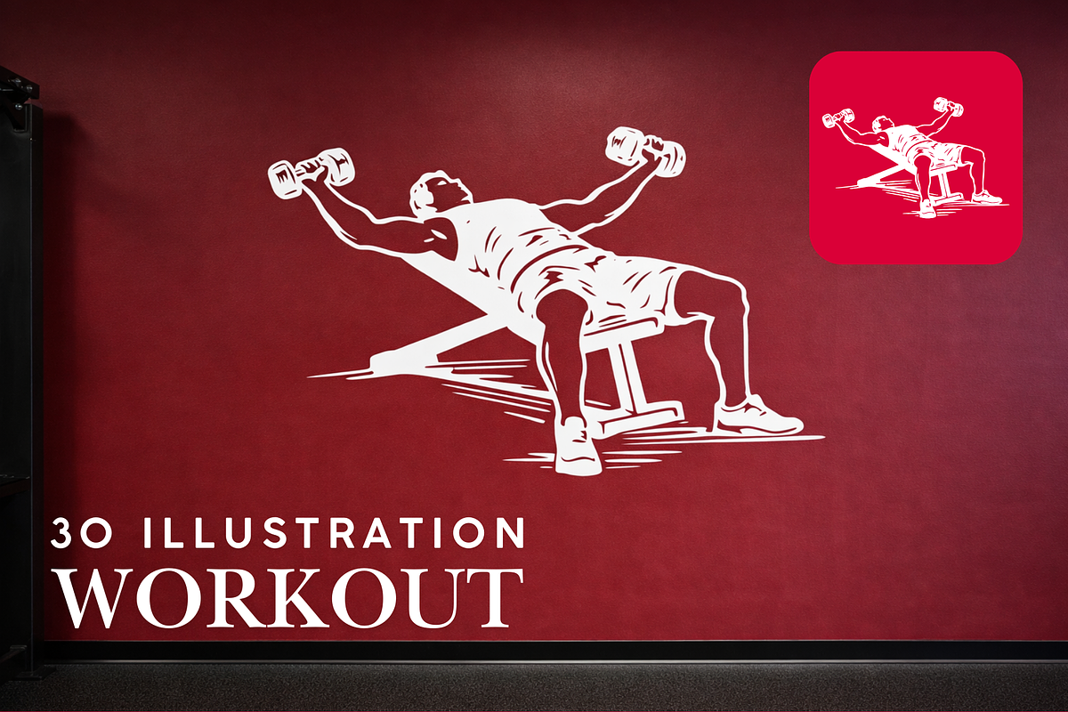Workout Vector Illustrations, a Sport Illustration by Rasgood (Photo 8 of 9)