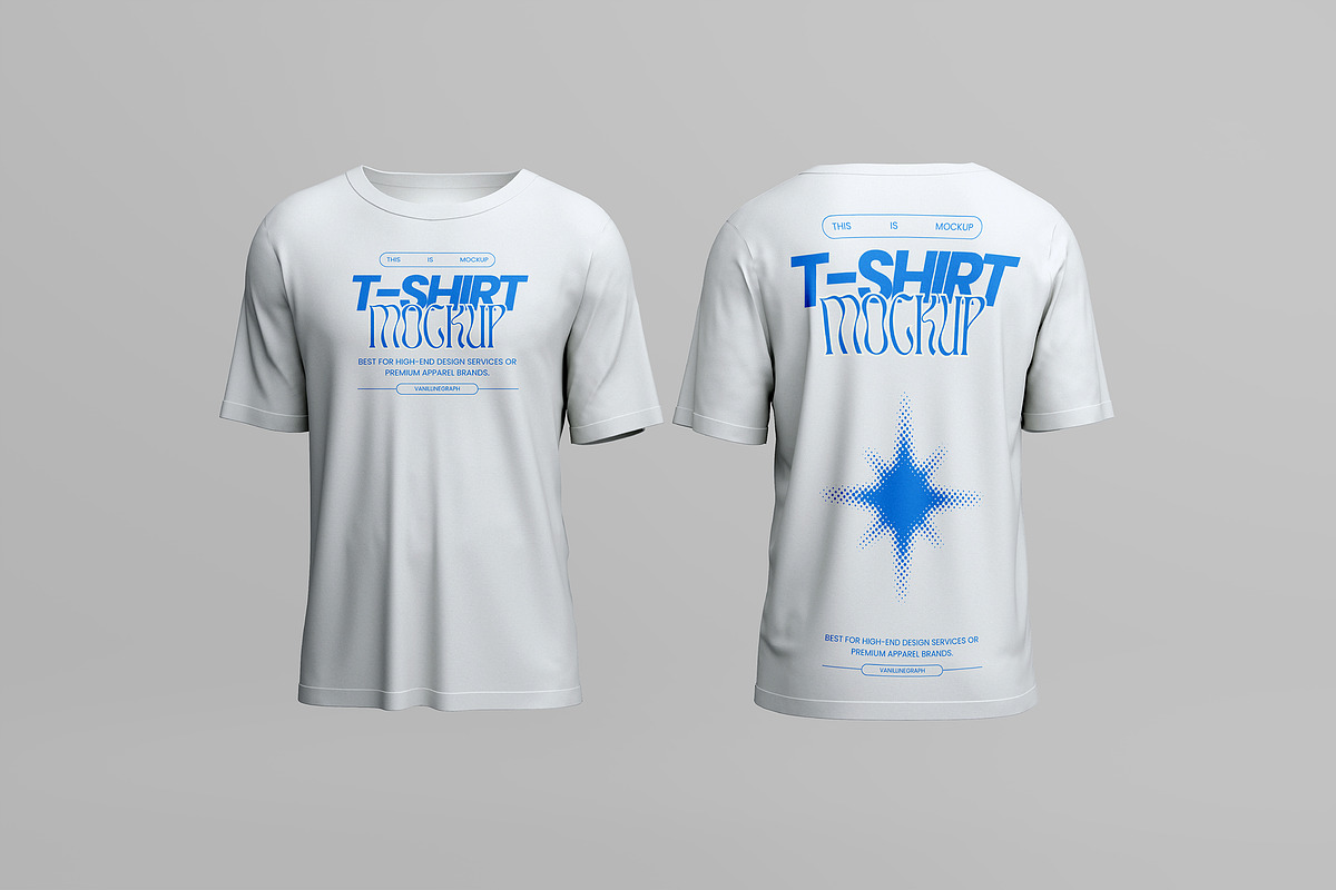 T-Shirt Mockup, a Shirt Mockup by VanillineGraph (Photo 1 of 5)