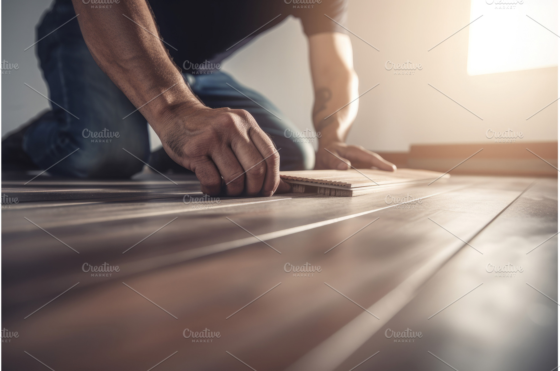 Improvement homeowner installing, a Business Photo by Ylivdesign