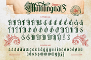 Basthor, a Blackletter Font by Burntilldead (Thumbnail 11 of 12)