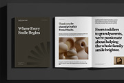 Simple Dental Clinic Brochure, a Brochure Template by Neermana (Thumbnail 2 of 10)