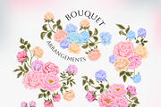 DELICATE BEAUTY - Soft Floral Set, an Object Illustration by Artflorara (Thumbnail 2 of 16)