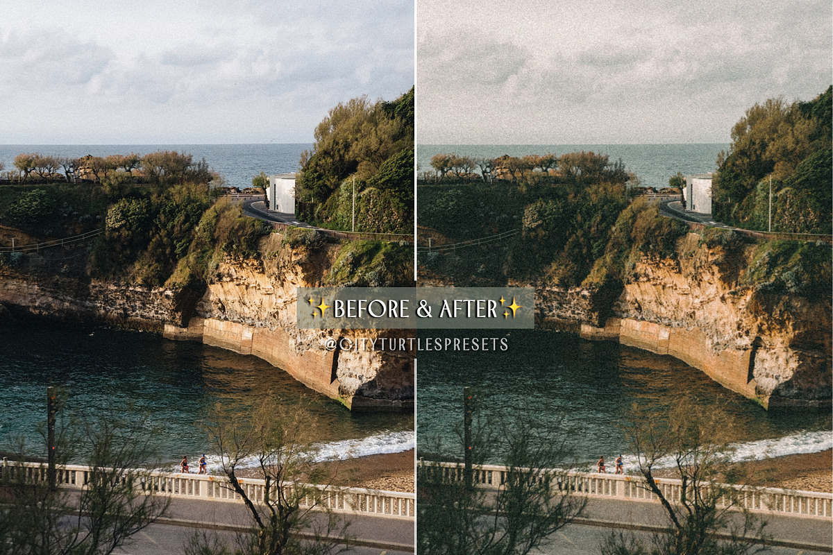 INSTANT FILM Retro Lightroom Presets, an Action Add-On by CityTurtles (Photo 2 of 9)