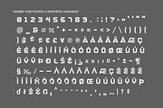 LETRIAL Square Industrial Font, a Sans Serif Font by sentype (Thumbnail 8 of 9)