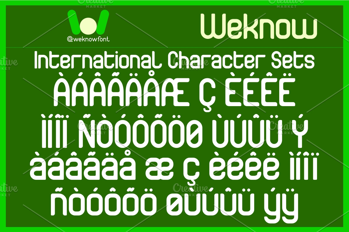 Status Quo font, a Sans Serif Font by weknow (Photo 8 of 8)