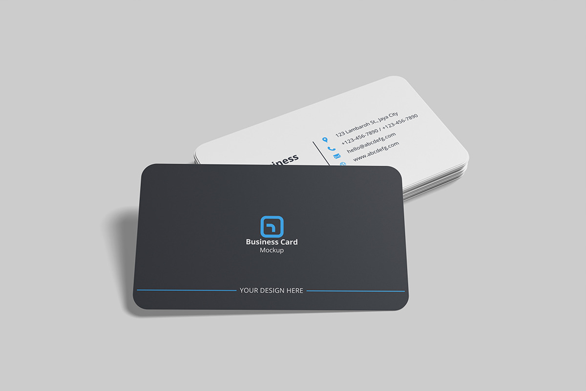 Business Card Mockup, a Mockup by DxSLEX (Photo 2 of 5)
