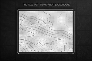 Topographic Maps Vector Bundle