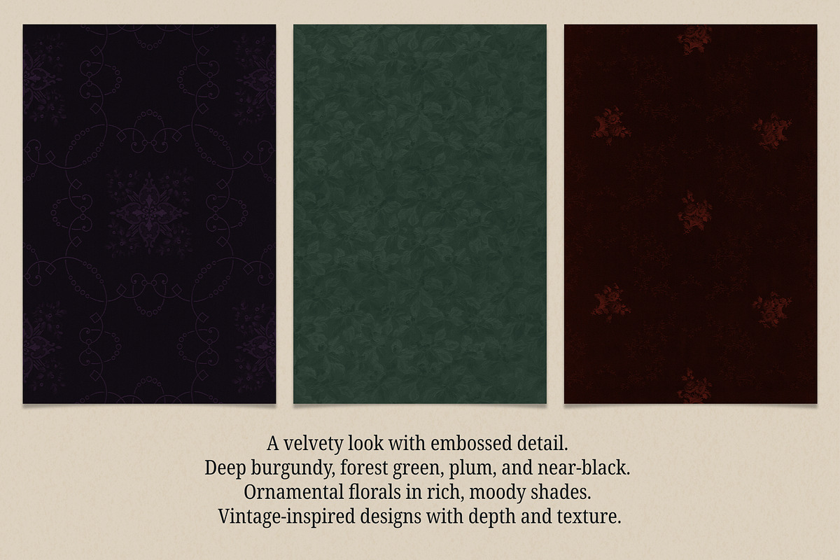Velvet Shadows: Moody Backgrounds, a Background Graphic by Anastasiia VNSK (Photo 10 of 17)
