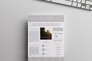 Blog Media Kit Template | One Page, a Stationery Template by Blogger Kit Co. (Thumbnail 1 of 2)
