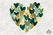 St Patrick Heart PNG, an Illustration by Craft Nest (Thumbnail 1 of 4)