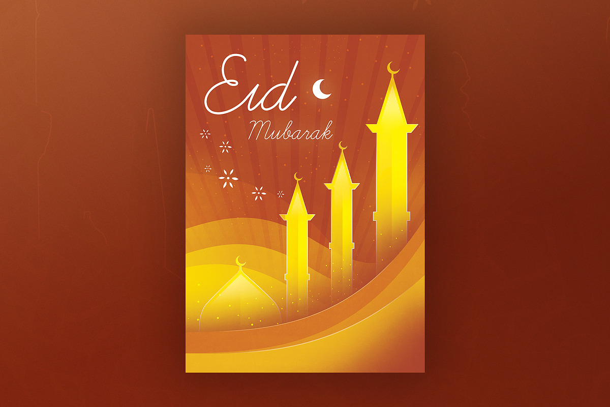 ** Eid Mubarak v2 Greater Bairam**, a Flyer Template by Zoomin Istanbul (Photo 4 of 5)